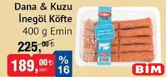 EMİN DANA&KUZU İNEGÖL KÖFTE 400 G